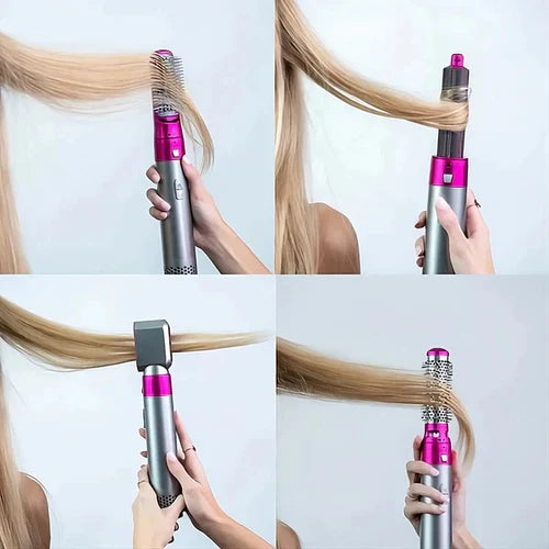 Cepillo secador 5 en 1 alisador de pelo